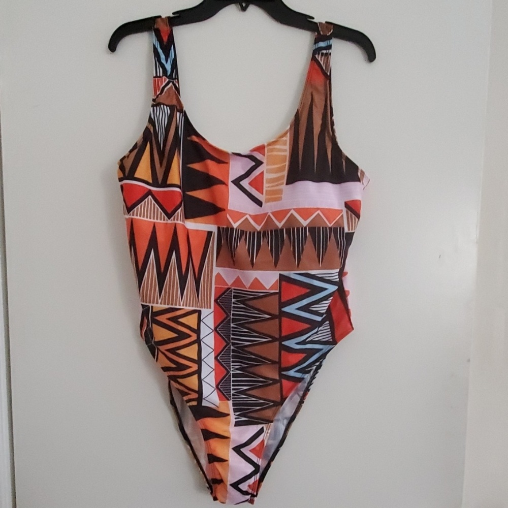 Tribal Print One Piece